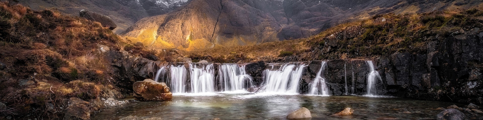 The Fairy Pools. Truly a magical place in any weather.