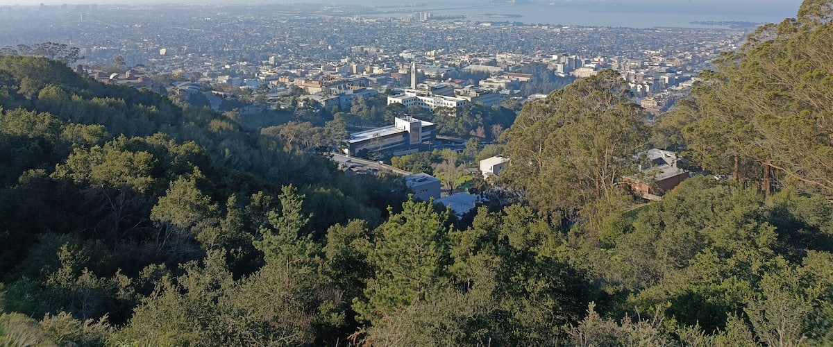 Aerial view of the San Francisco Bay Area