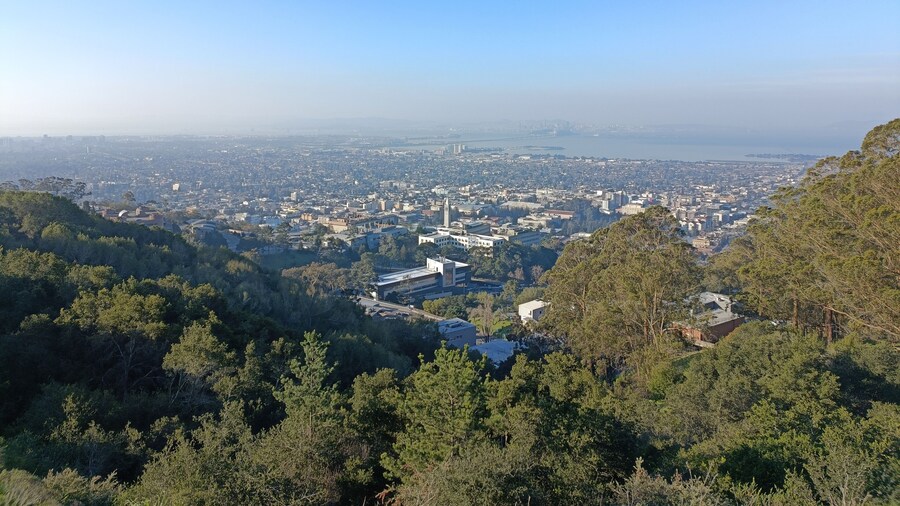 Aerial view of the San Francisco Bay Area
