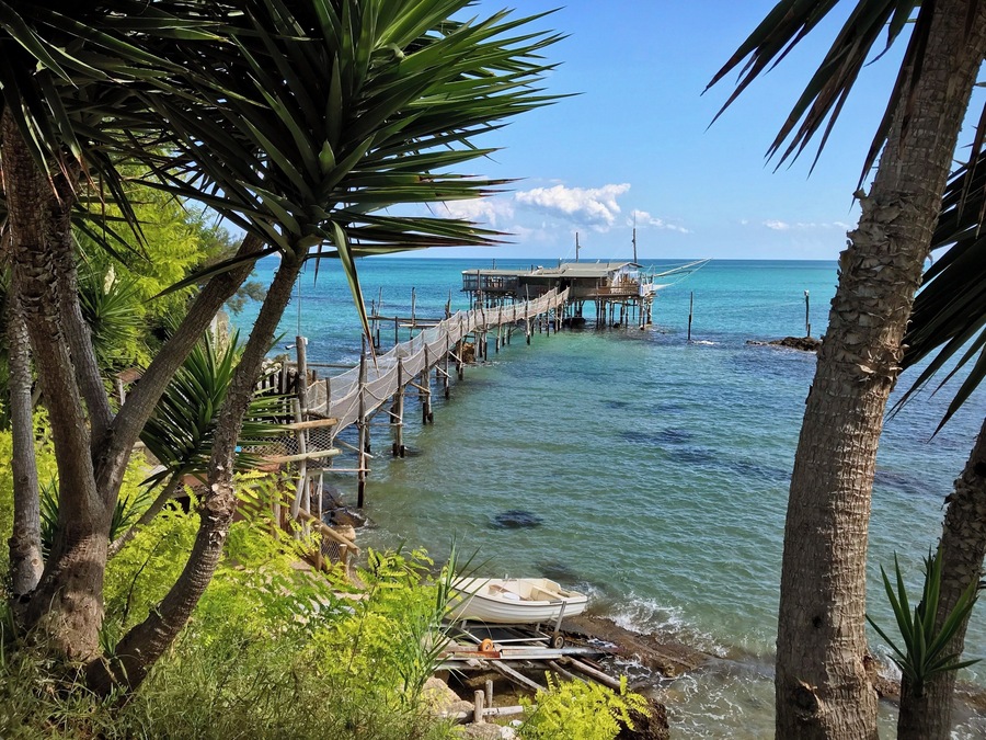 Beach at Fossacesia.