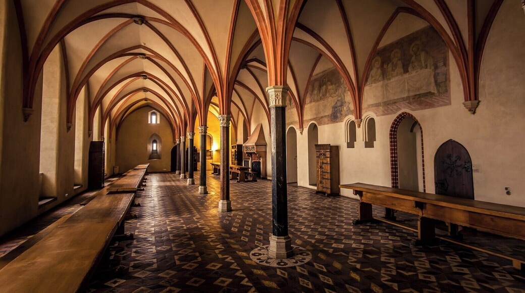 The Knight´s dining hall at Marienburg (Poland), dating back from 1270 AD