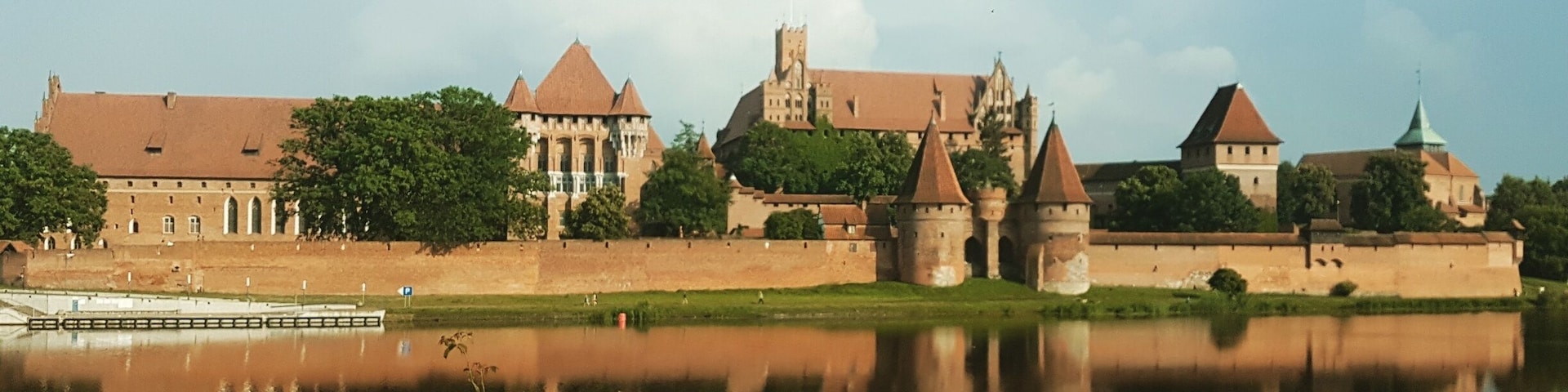The biggest bricks built castle on the world