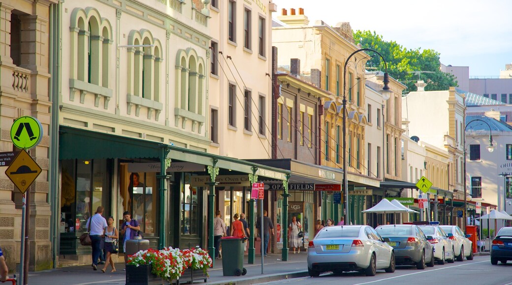 Circular Quay - The Rocks que incluye escenas urbanas, una ciudad y patrimonio de arquitectura