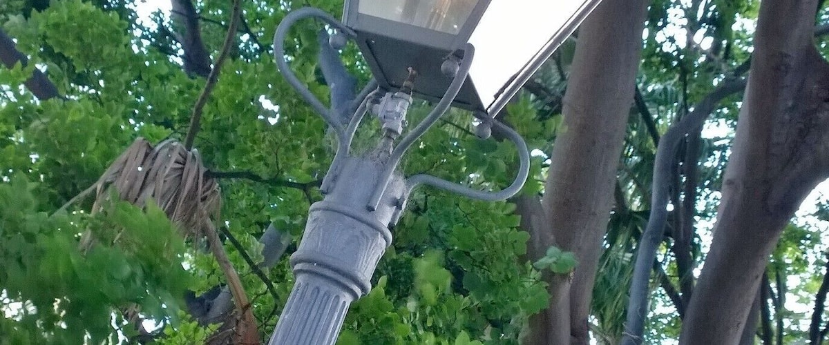 A real Gas Lamp ...