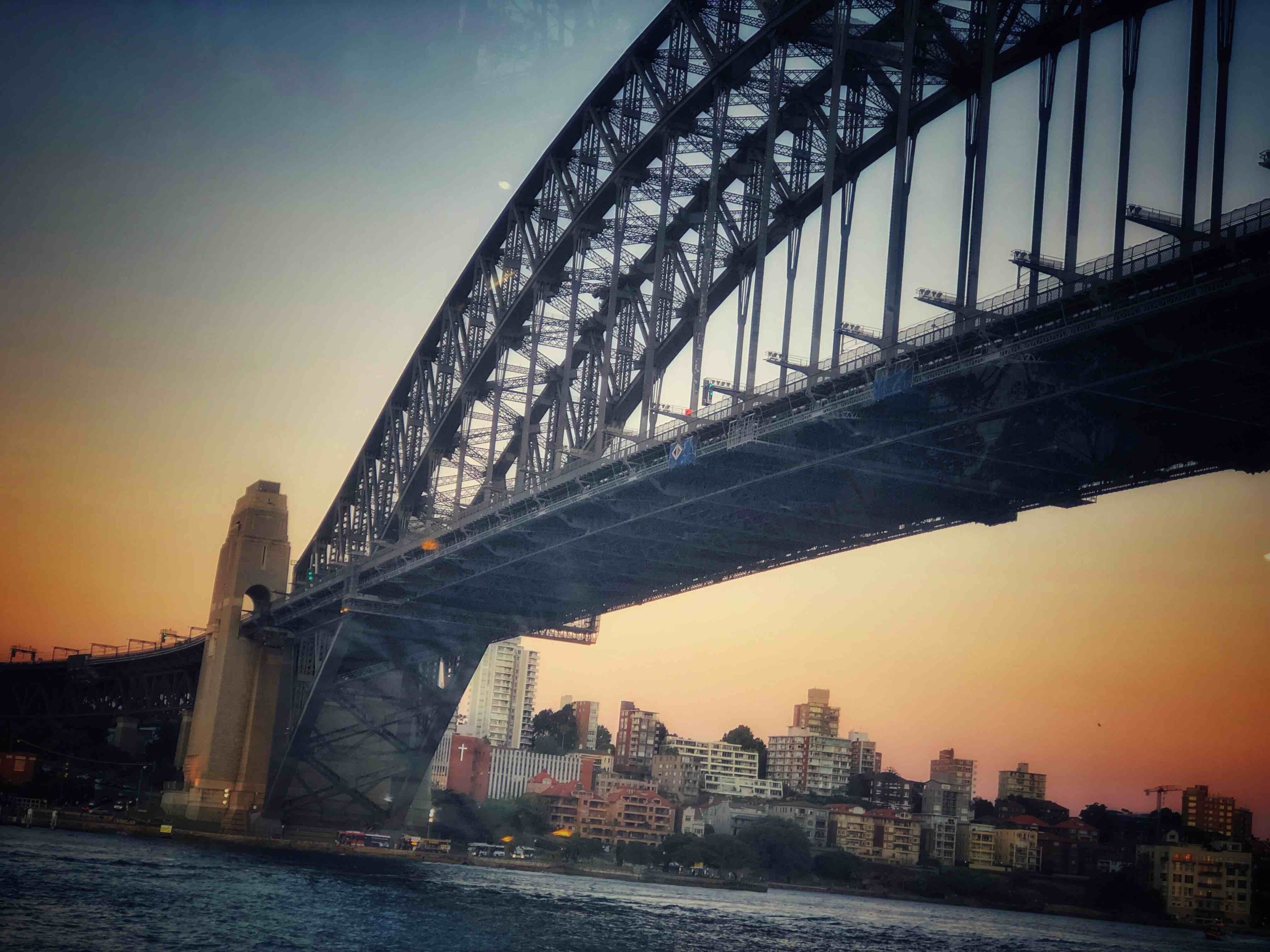 The view from the function room at the end of Pier One. My work had their end of year party there last week. Fantastic view!