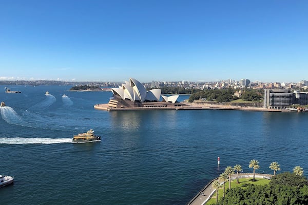 View of the Opera House from the Harbour Bridge