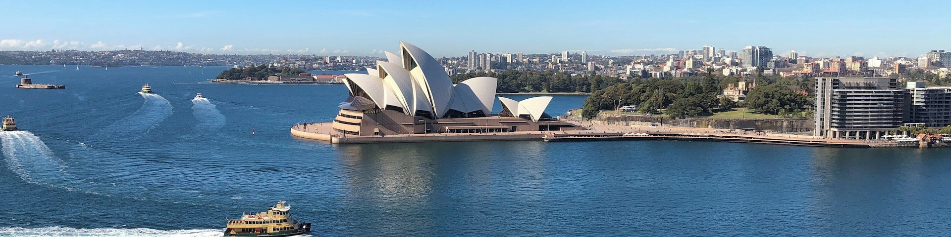 View of the Opera House from the Harbour Bridge