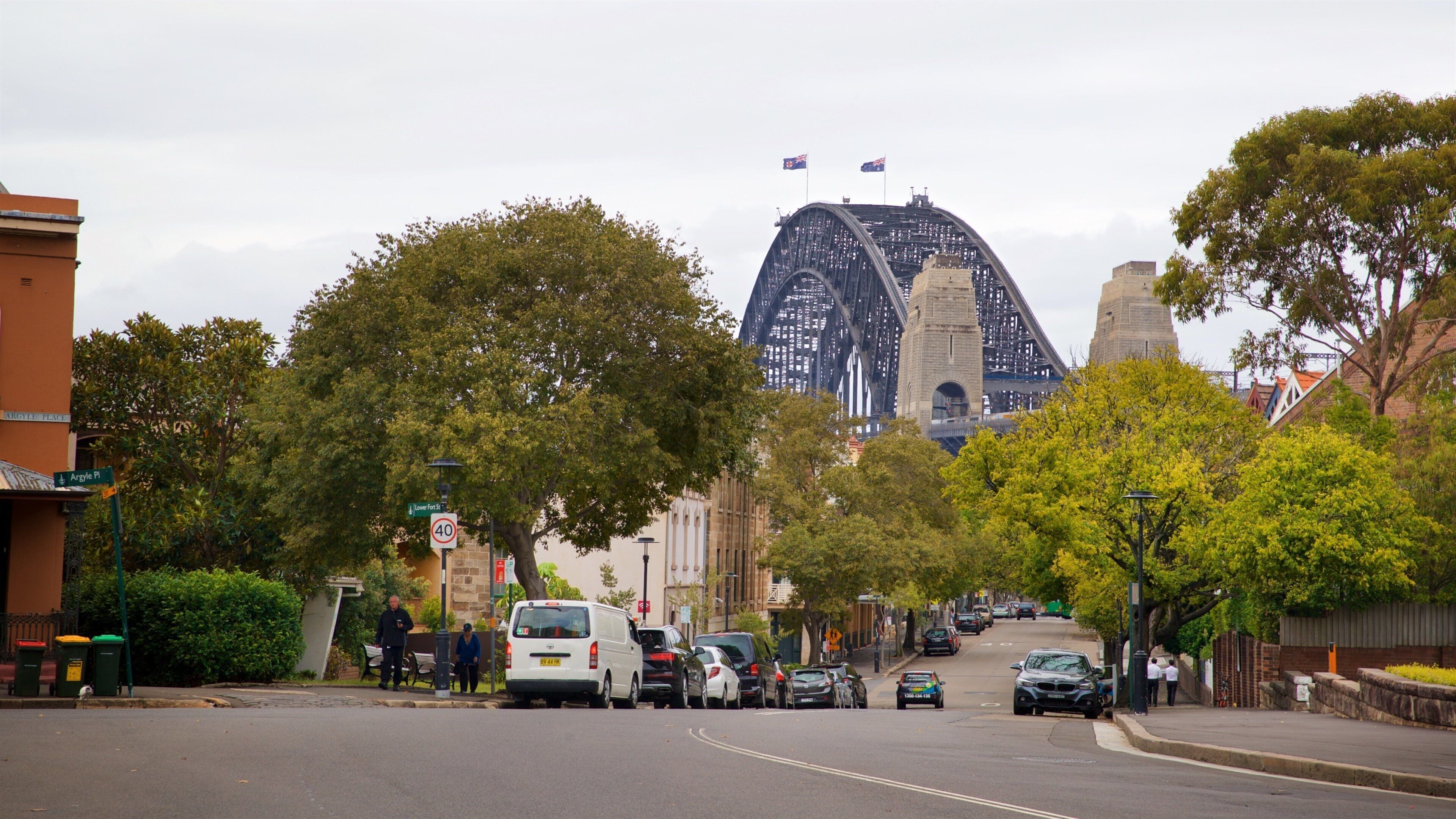 Millers Point inclusief een brug