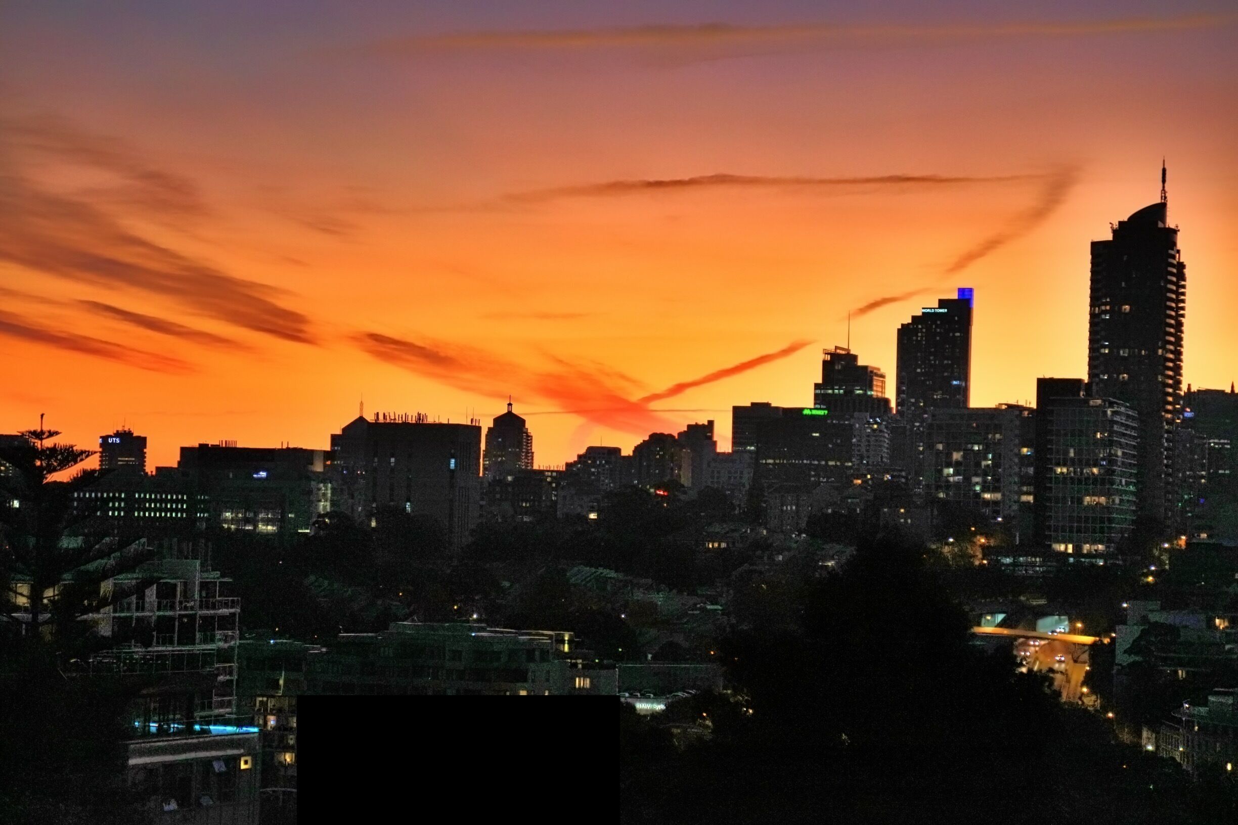Another sunset over Sydney