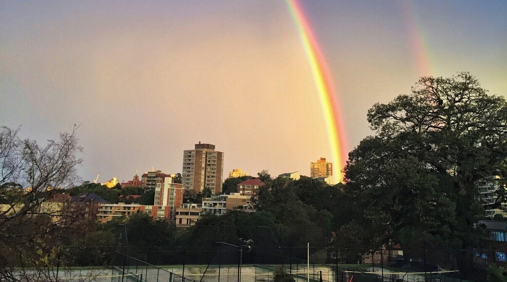 rainbow over Sydney