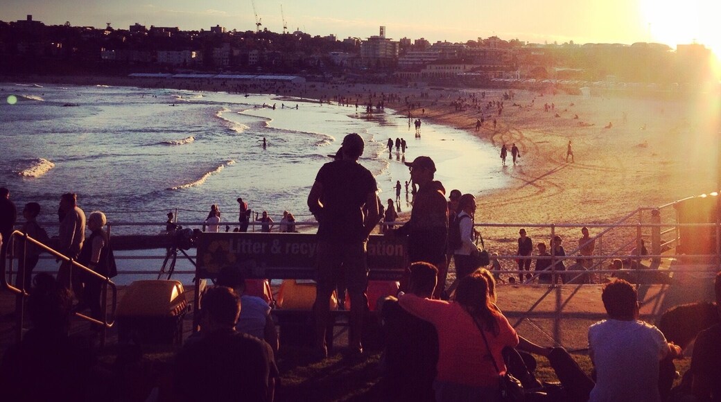 Chilling on Bondi beach!