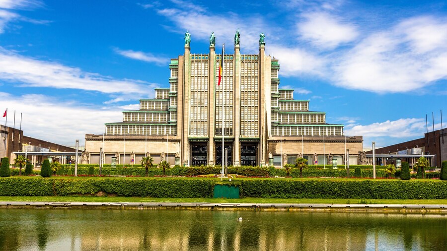 Exhibition halls in Brussels Expo, Belgium