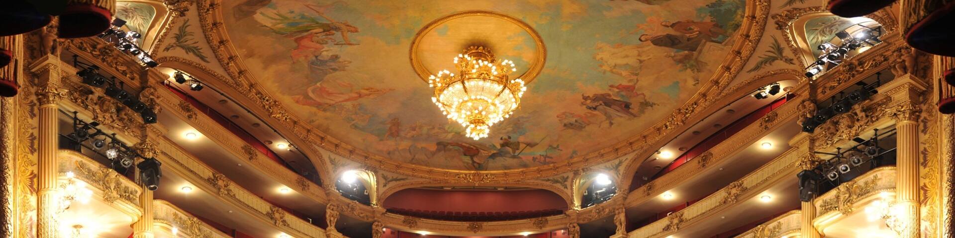 Royal Opera of Wallonia featuring theater scenes and interior views