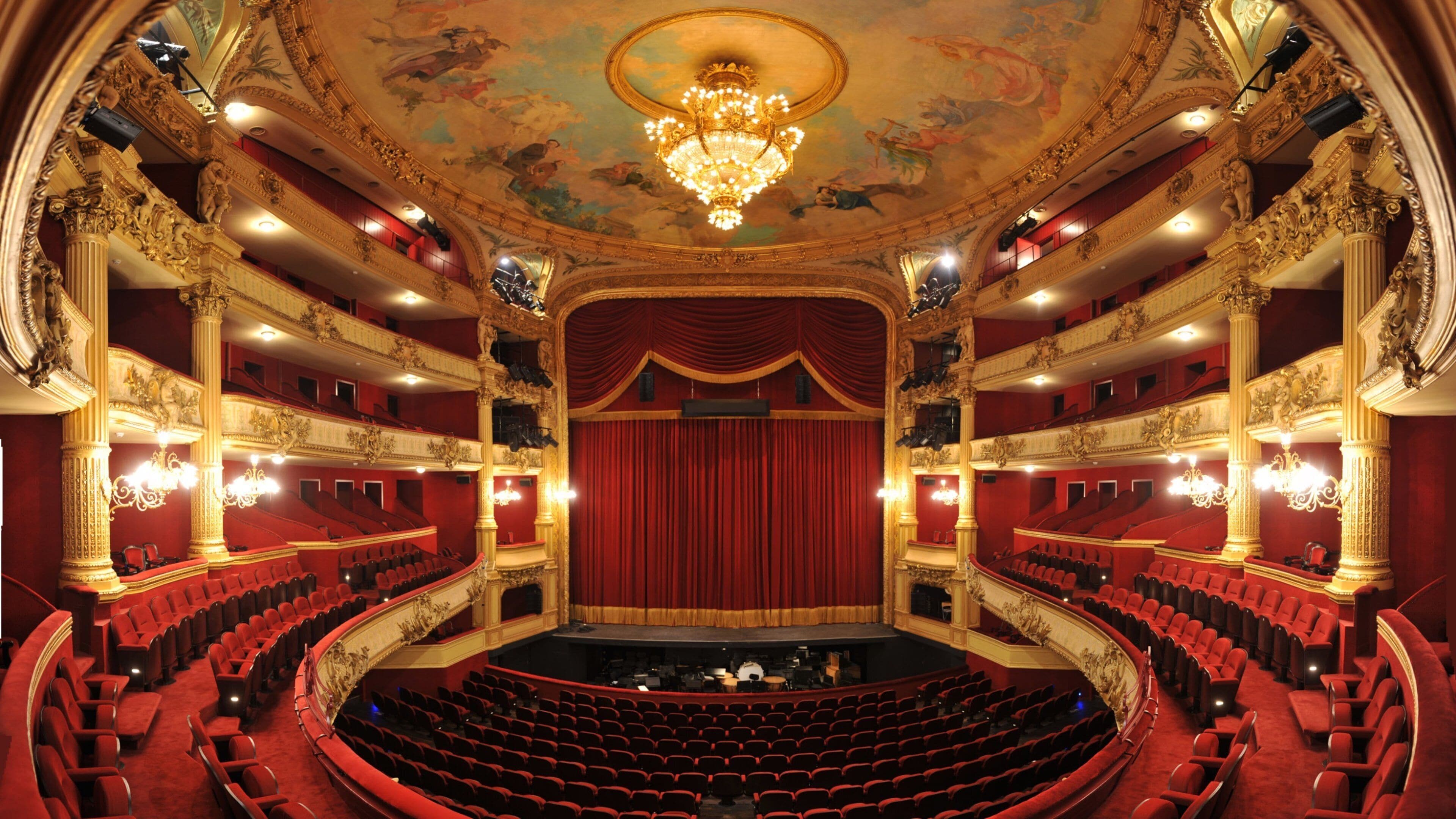 Walloniens kongelige opera som viser teater og innendørs
