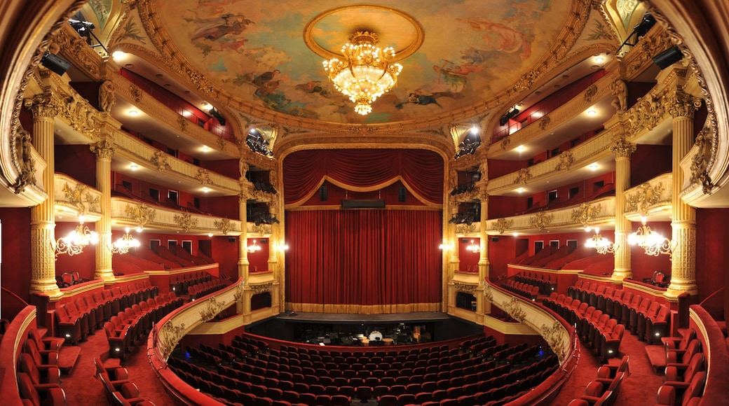 Walloniens kongelige opera som viser teater og innendørs