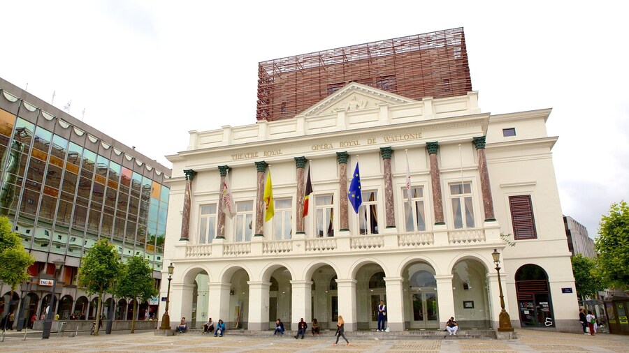 Royal Opera of Wallonia which includes heritage architecture