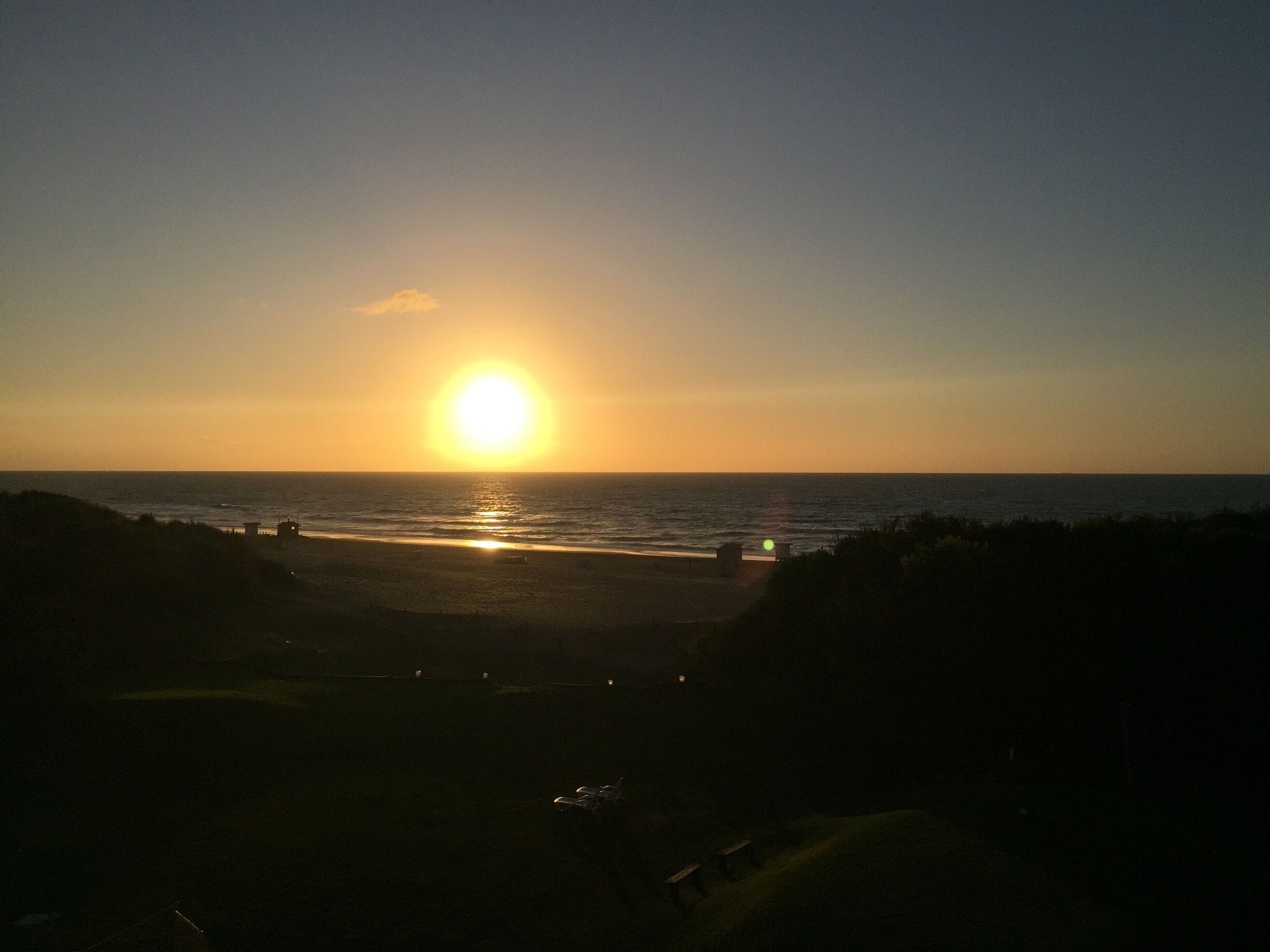 720am I woke up just a few min after sunrise 