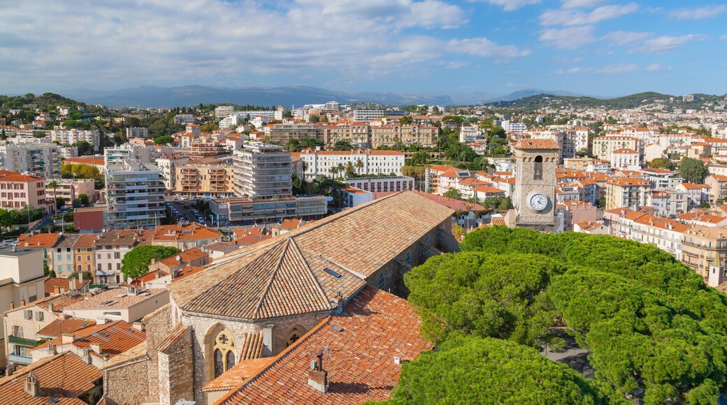 Cannes Old Town showing a city and landscape views