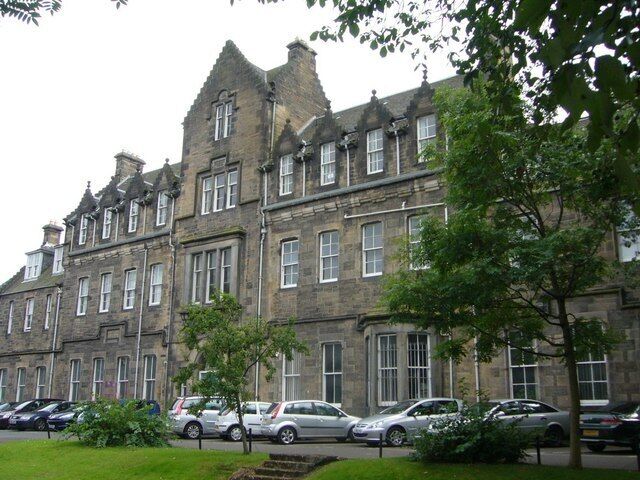Springwell House, Gorgie Road The building, from the 1840s, was formerly the Edinburgh Magdalene Asylum, an institution that witnessed the darker side of Edinburgh's past. When it declared itself bankrupt in 1950 the Council took over the premises which are now used as a Social Work Centre. http://edinburghsdarkside.blogspot.com/2009/02/edinburgh-magdalene-asylum.html