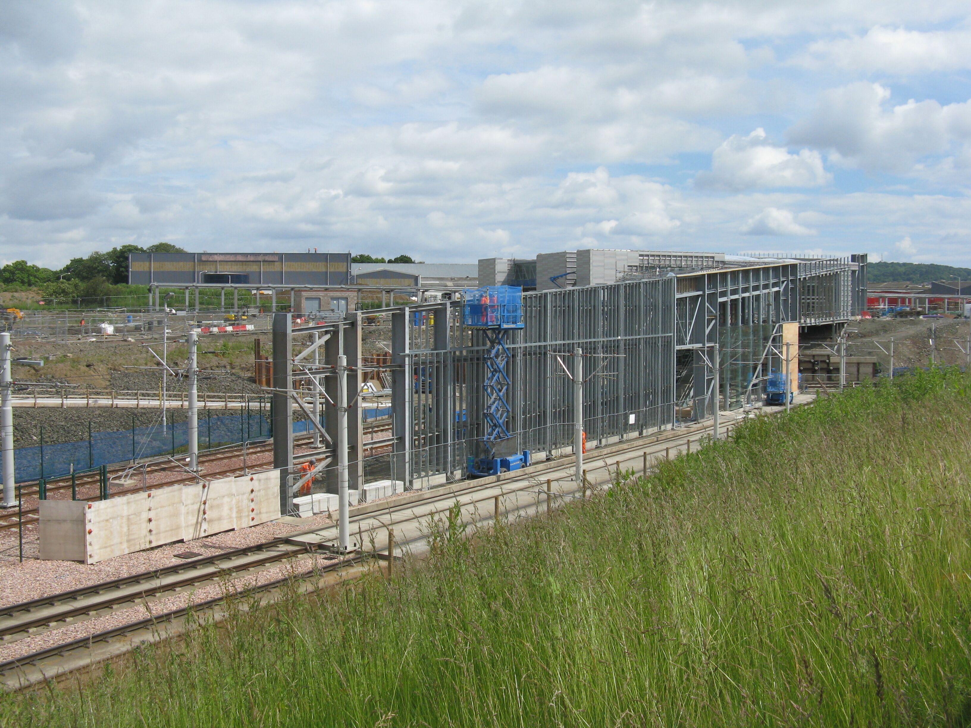 Station Construction at Maybury