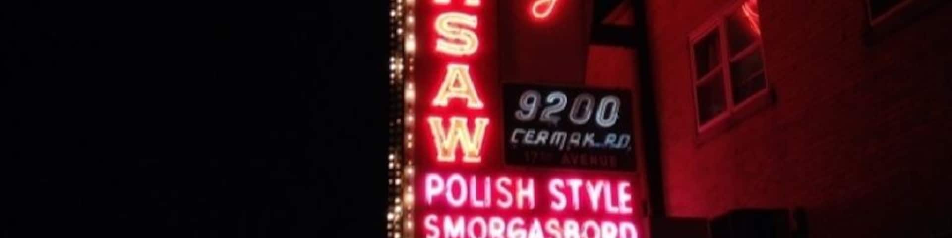 Authentic polish smorgasbord. They have ghost tours followed by a meal, too.