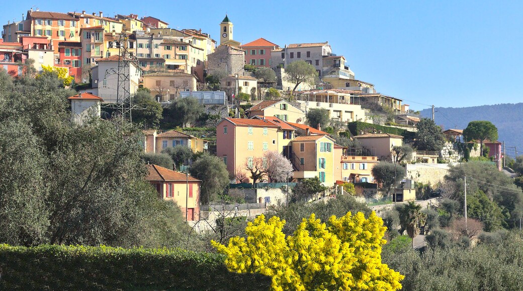 The city of Falicon, South of France