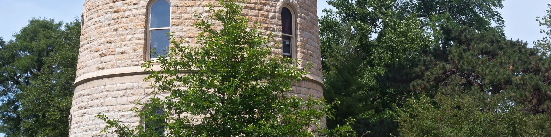 landmark water tower in western springs