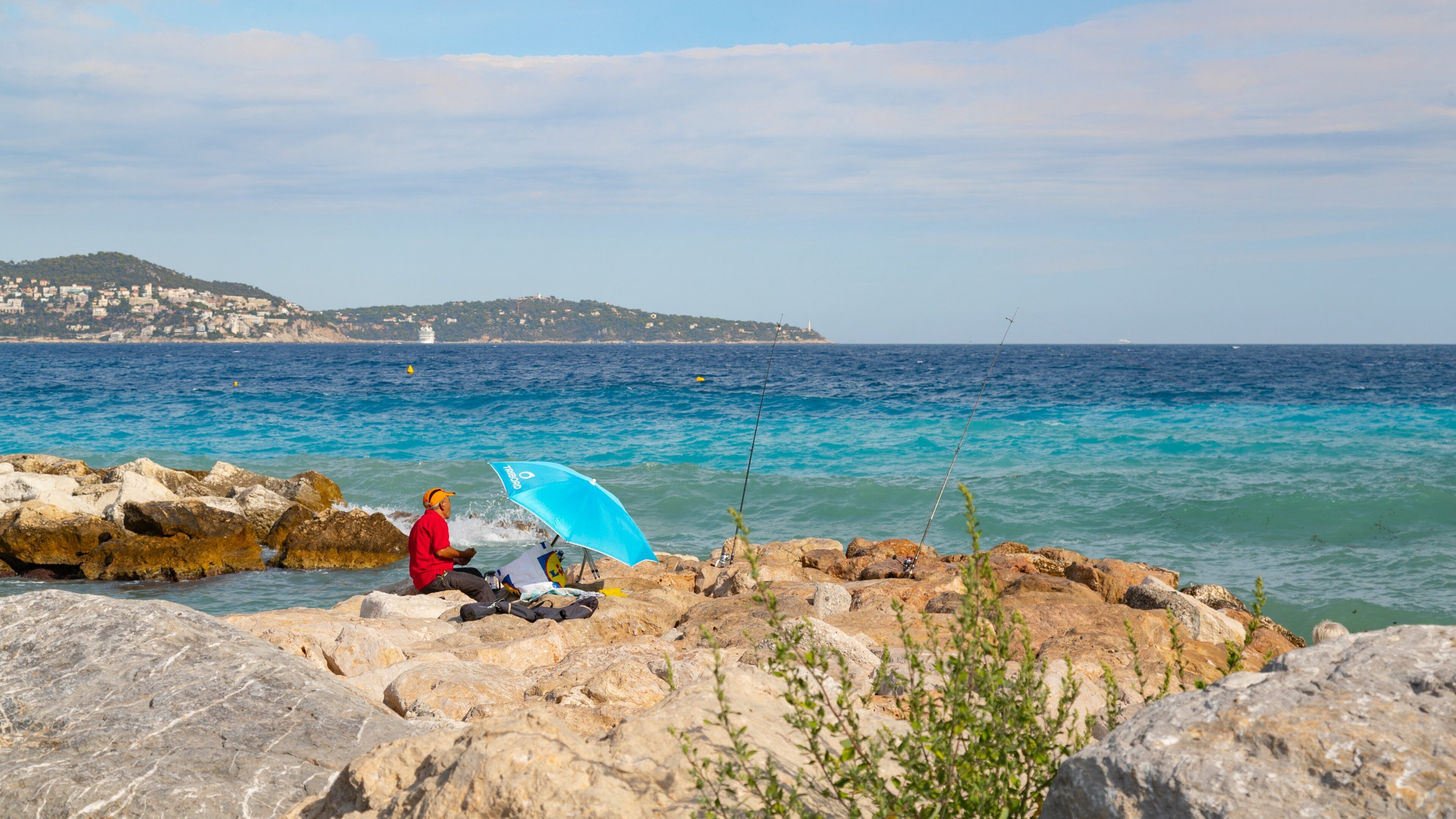La Californie featuring general coastal views and rugged coastline