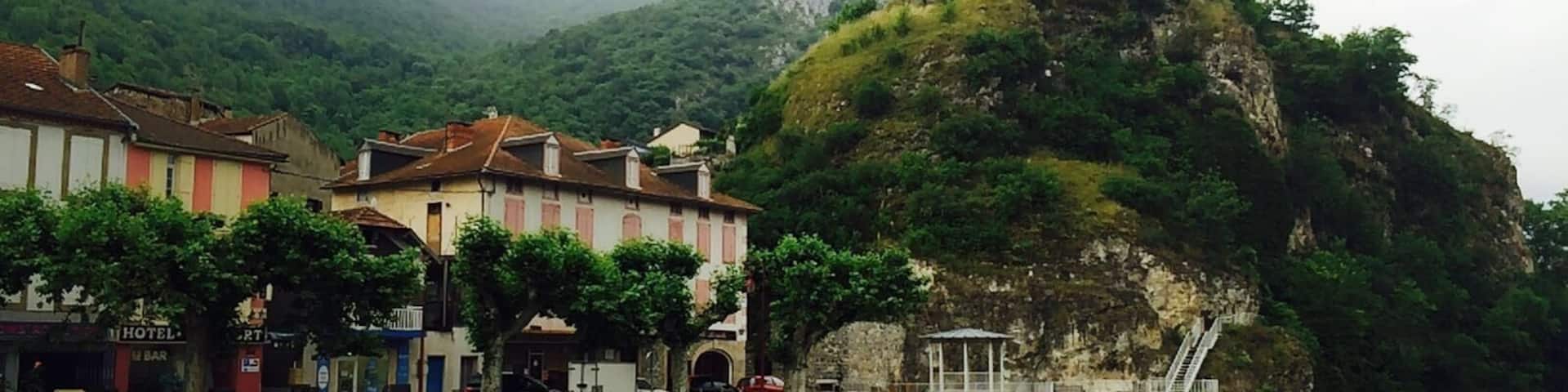 Cloudy morning in the French pyrenees...