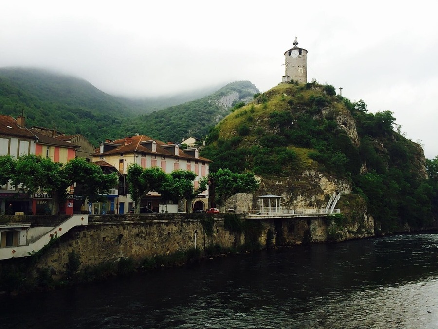 Cloudy morning in the French pyrenees...