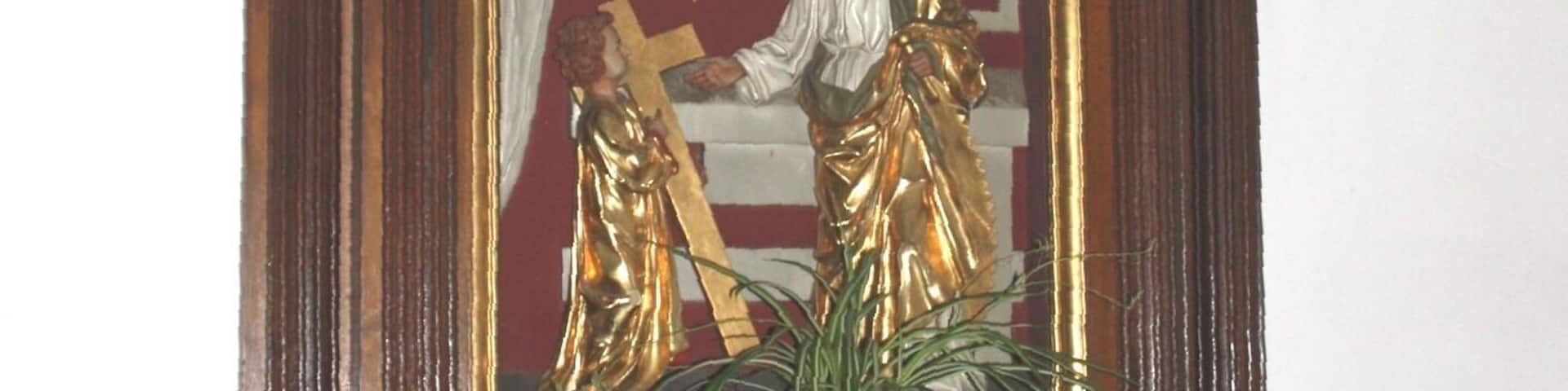 Eppelborn, the church St. Sebastian, side altar
