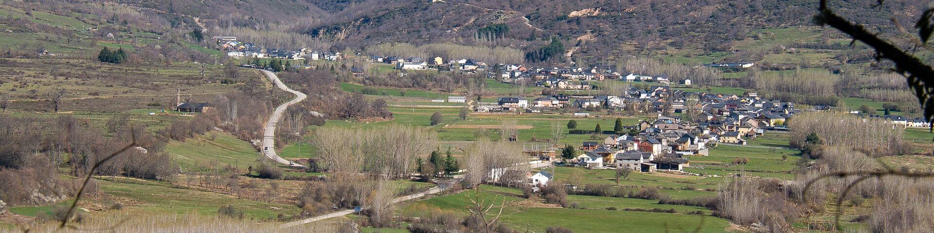 Pueblo del Bierzo Alto, en el valle llamado la Suiza del Bierzo