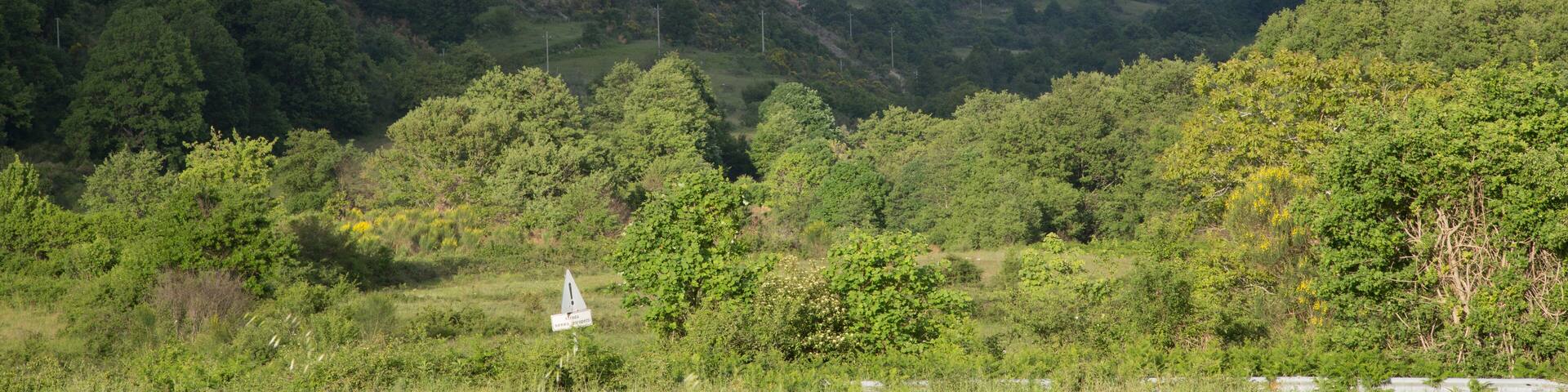 Paesaggio montano, Sanza, Monte Cariusi sulla sinistra