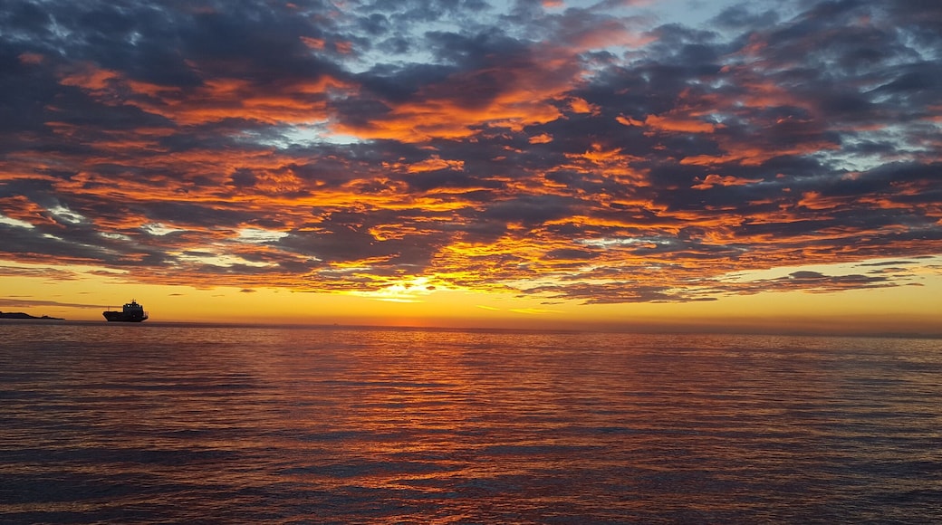 A beautiful sunset from today. Autumn is amazing.