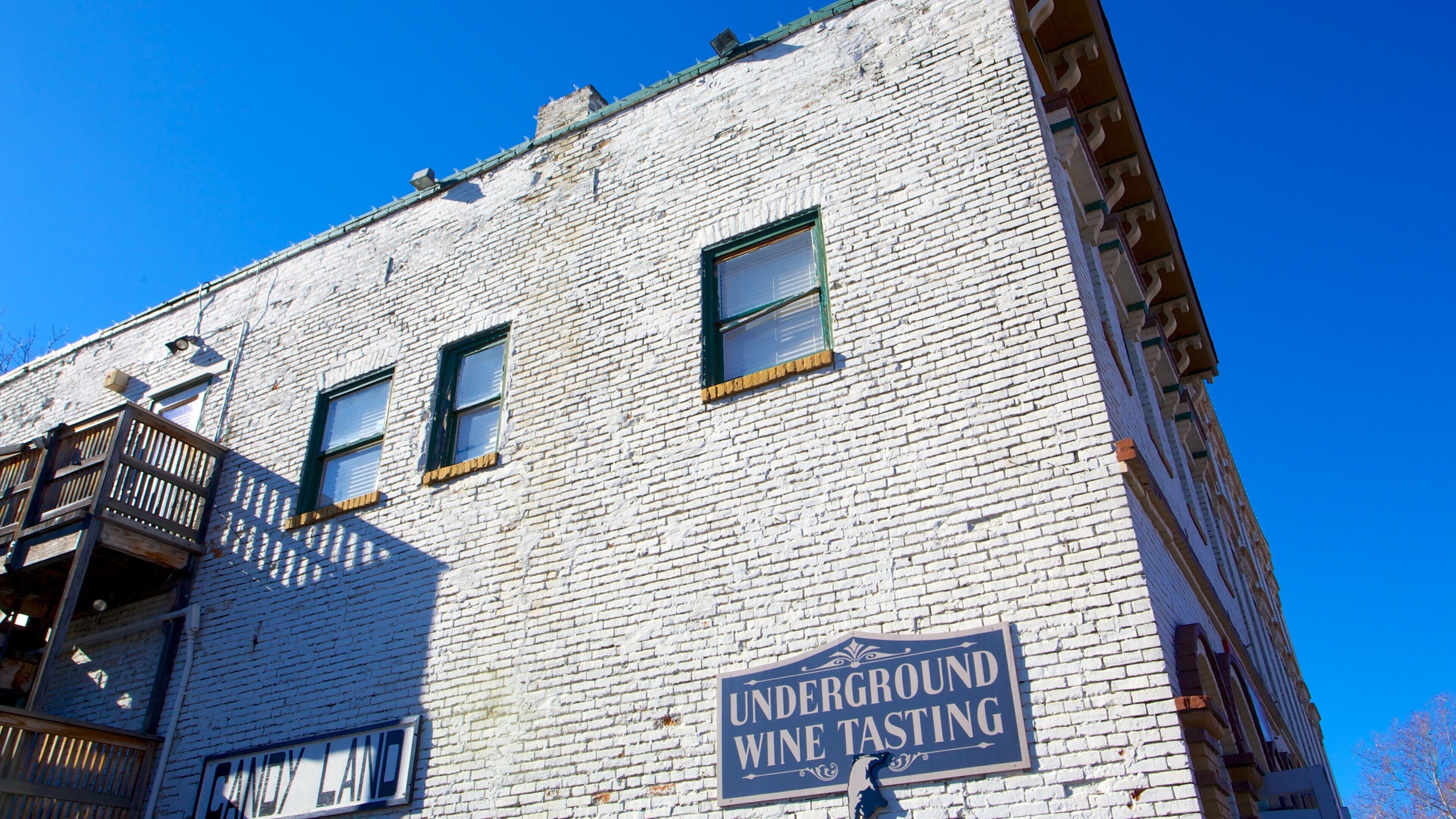 Gamle Sacramento fasiliteter samt skilt