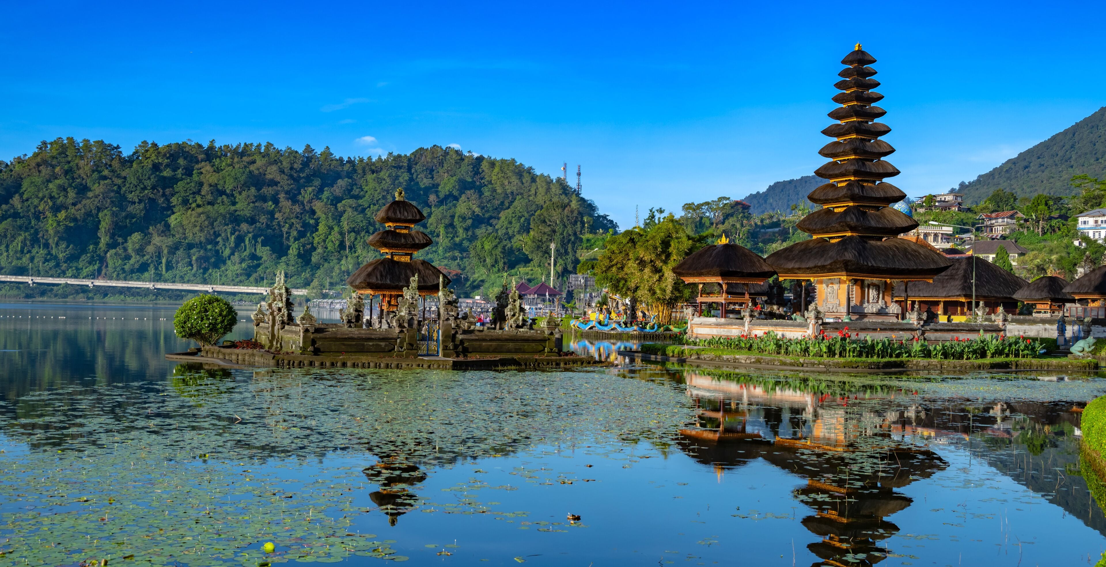 Ulun Danu Beratan temple, Bali, Indonesia