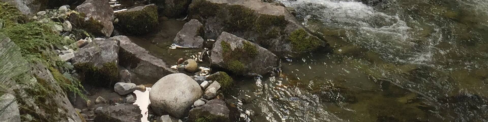 One would think that you would have to drive out of the city and hike a kilometer or two to find this beautiful waterfall. We actually stumbled upon this while we were walking through the farmers’ market in town.