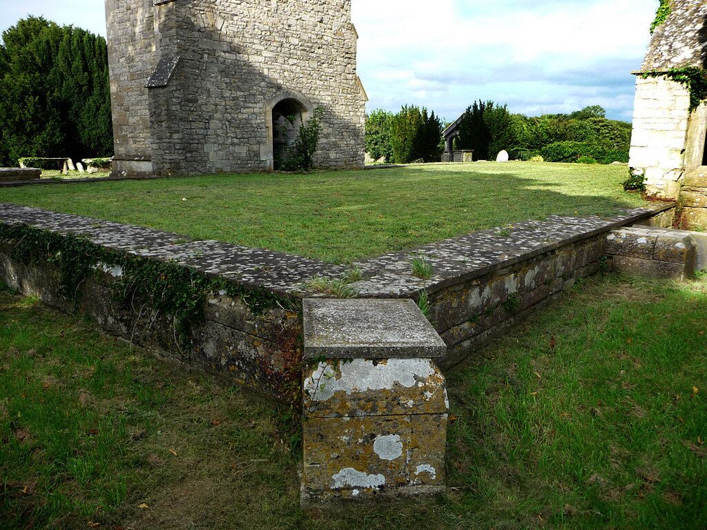 The remains of St Peter's, Frocester