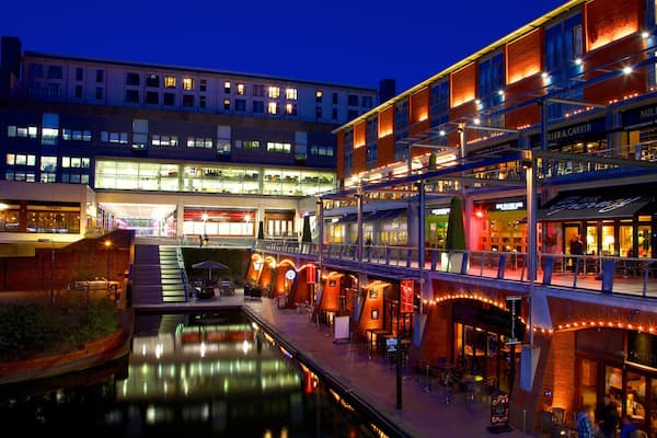 ザ メイルボックス どの含み 中央商業区, 都市 と 夜景