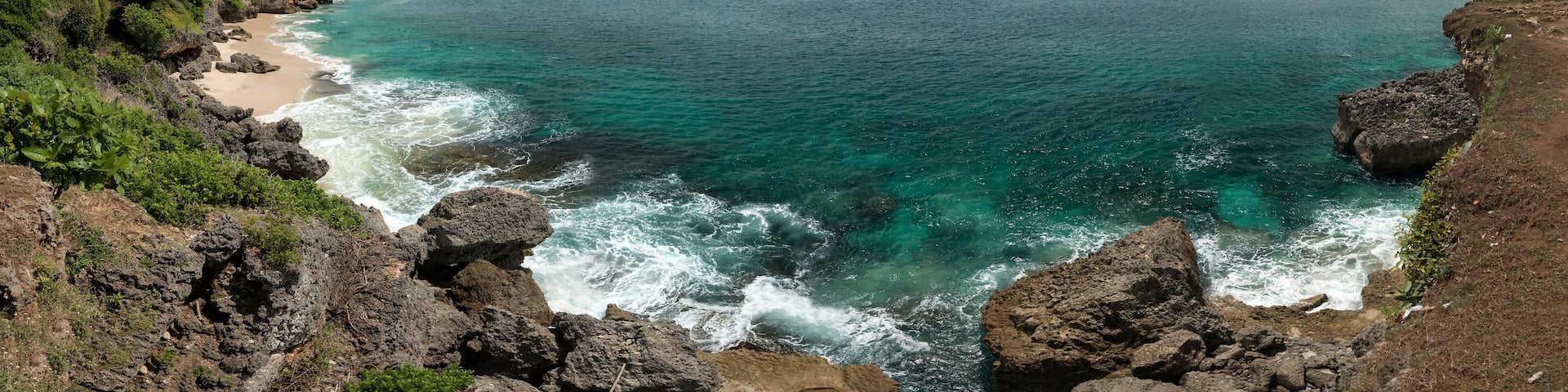 Holiday in Bali, Indonesia - Panorama Kubu Beach And Pantai Tengal Wangi