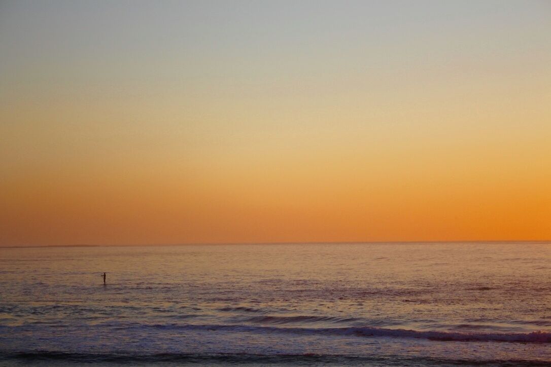 beautiful sunrise at dee why beach. love this shot. 