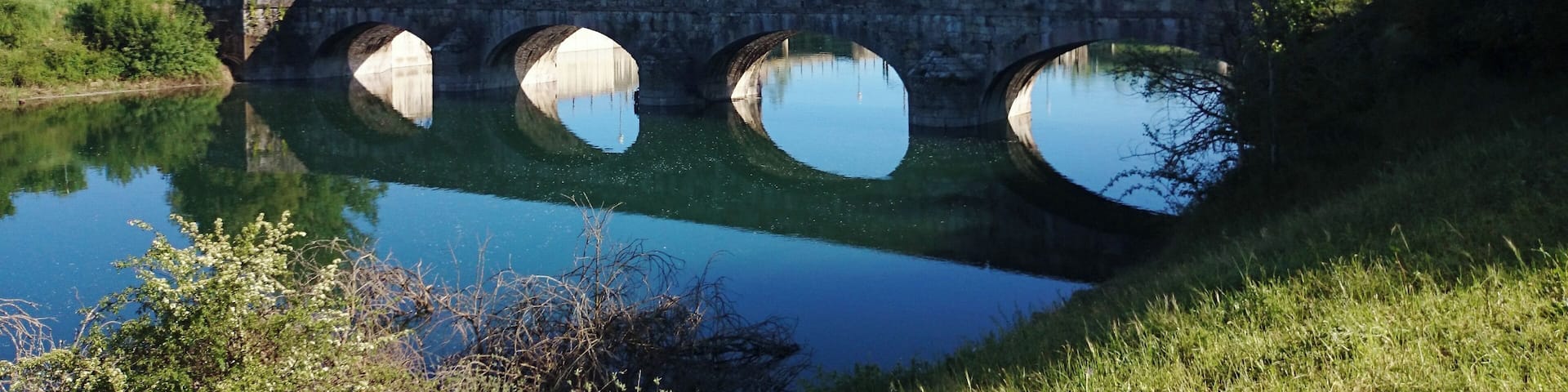 Puente de Mercadillo (Cistierna) - Río Esla.