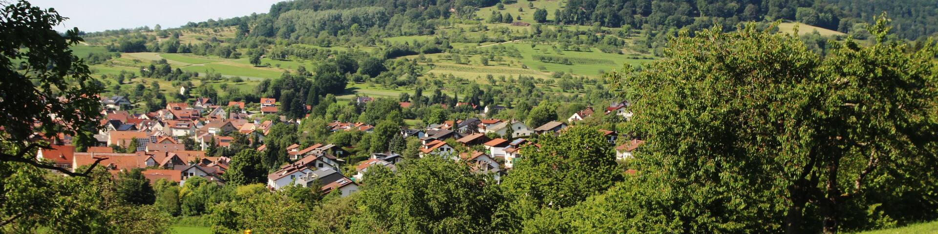 Countryside in Baden-Wurttemberg Land, Bad Boll, Germany