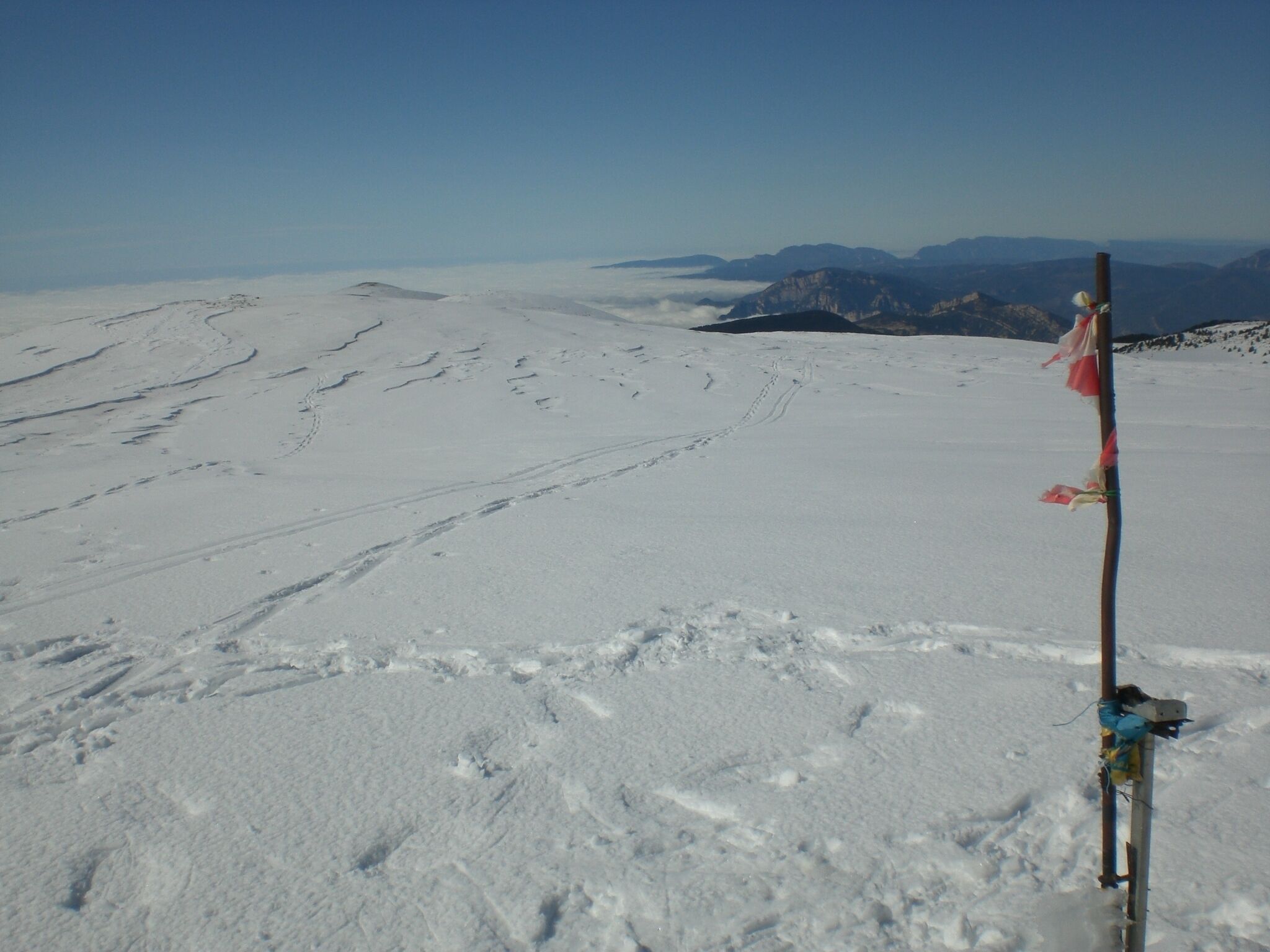 Cim del Pedró dels Quatre Batlles, Serra de Port del Comte (març 2011)