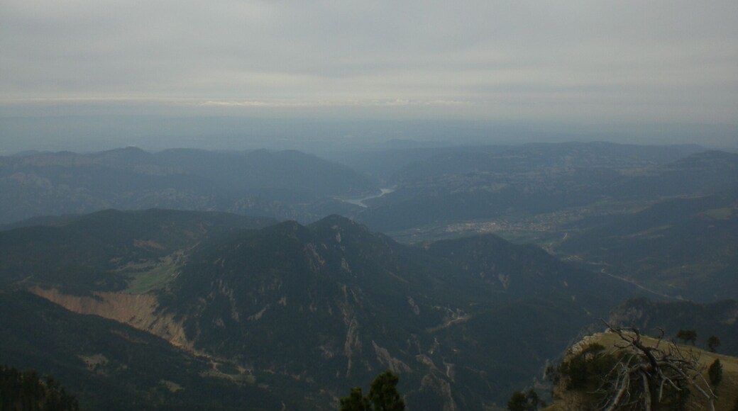 Vistes al sud des del Cap d'Urdet (abril 2011)