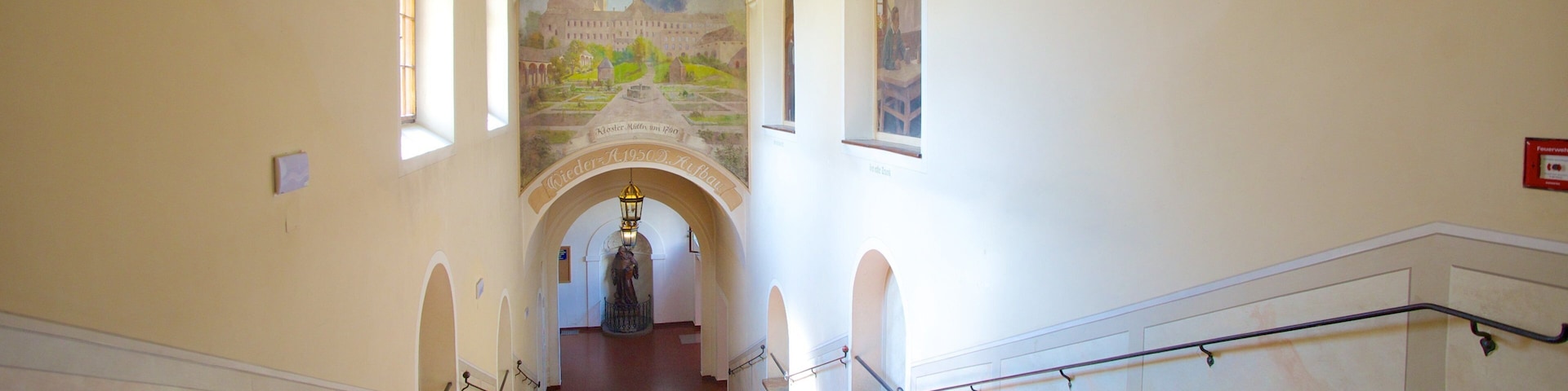 Augustiner Brewery which includes interior views