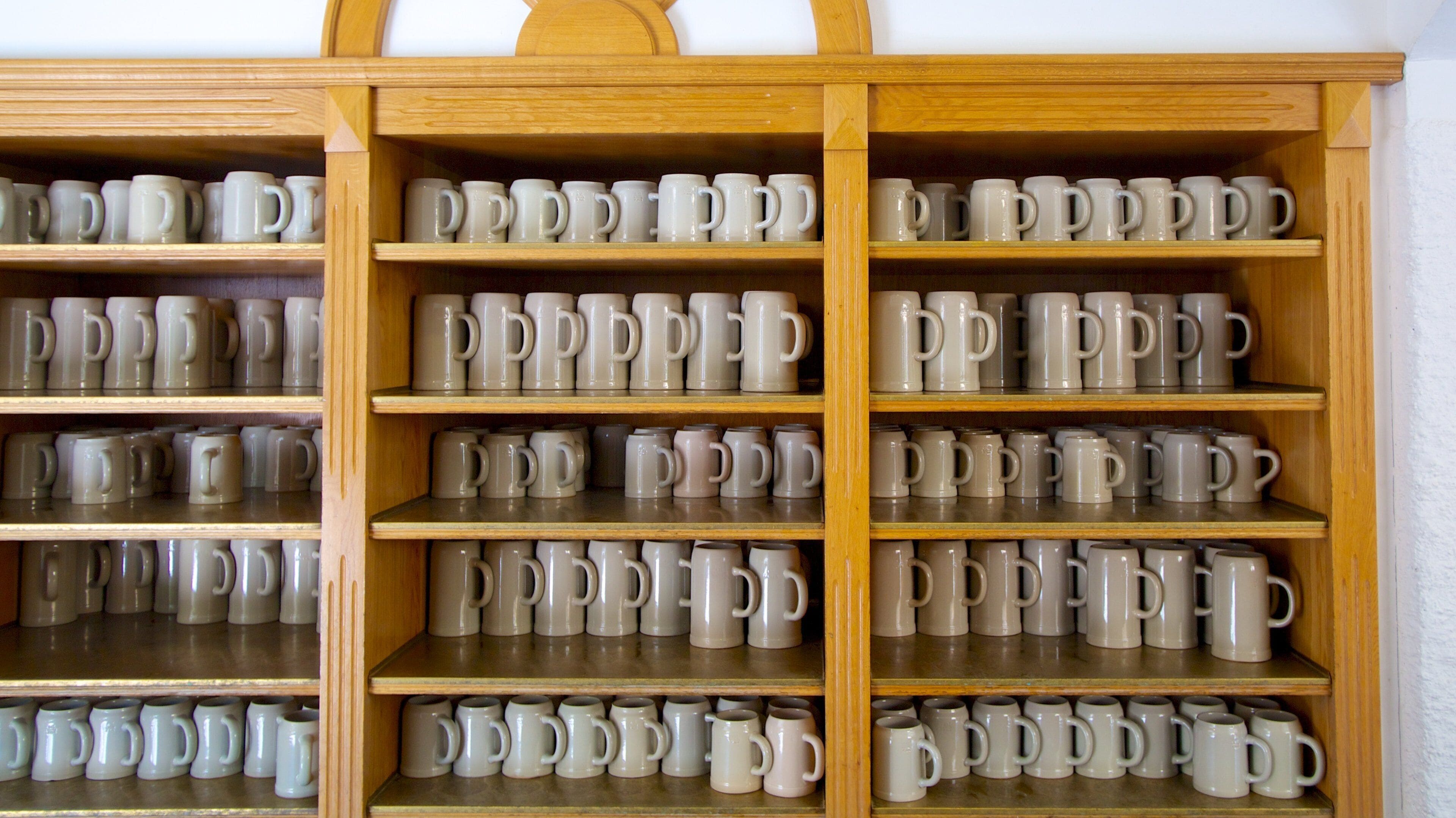 Augustiner Brewery showing interior views