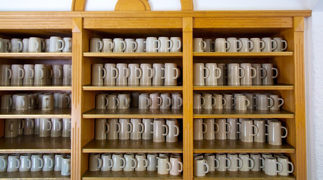 Augustiner Brewery showing interior views