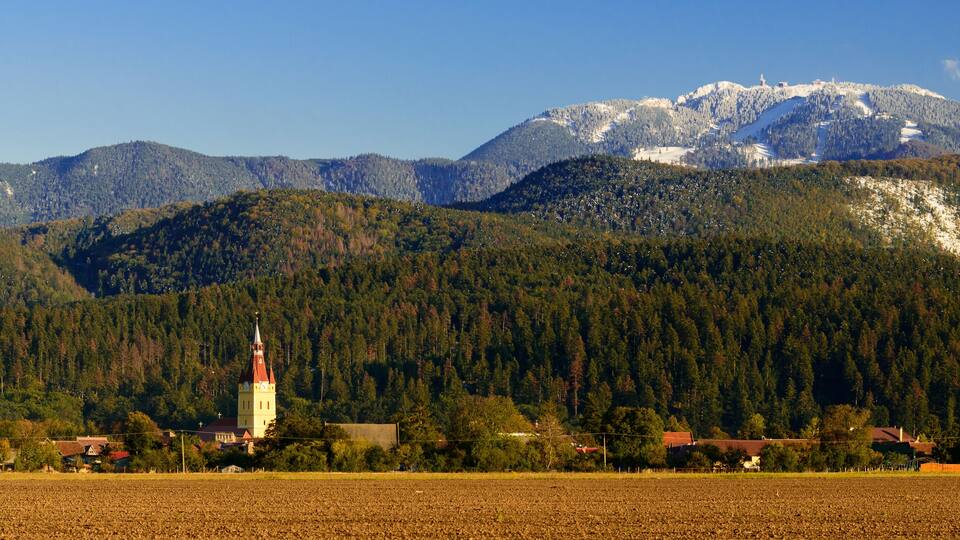 cristian village and poiana brasov in romania