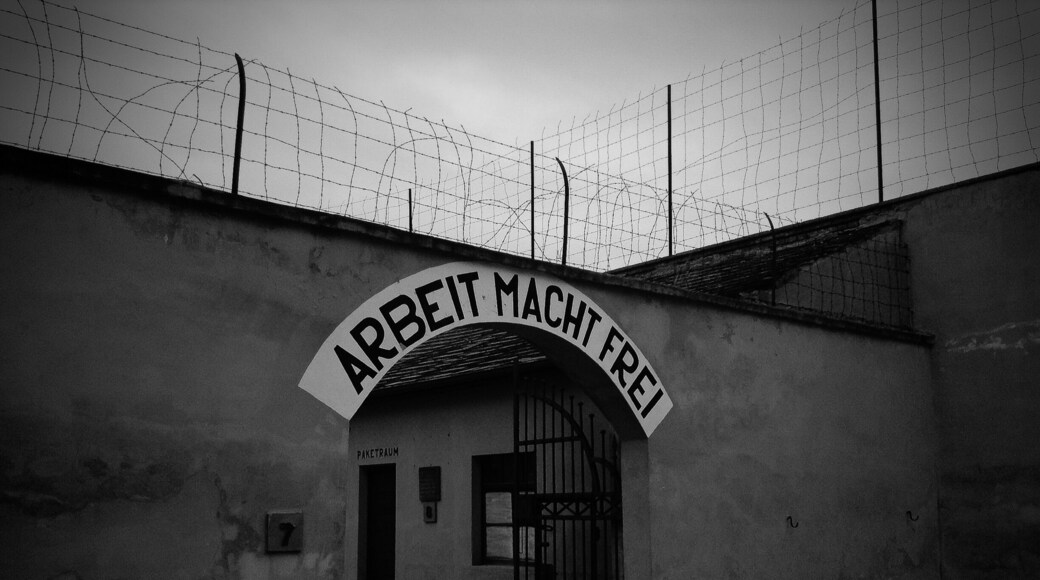 Terezín, a small town and former Jewish ghetto, is around 40 km north of Prague.
The town also contains a fortress which was used as a prison for many years. Notable prisoners included those involved in the assassination of Franz Ferdinand in Sarajevo. During, and prior to WWII, Terezín was used as a holding camp before transport to extermination camps (such as Auschwitz).
The exhibitions and museums are fairly extensive, and if you want to see everything then allow at least four hours.
http://www.greengoulash.com/prague-day-trips/
